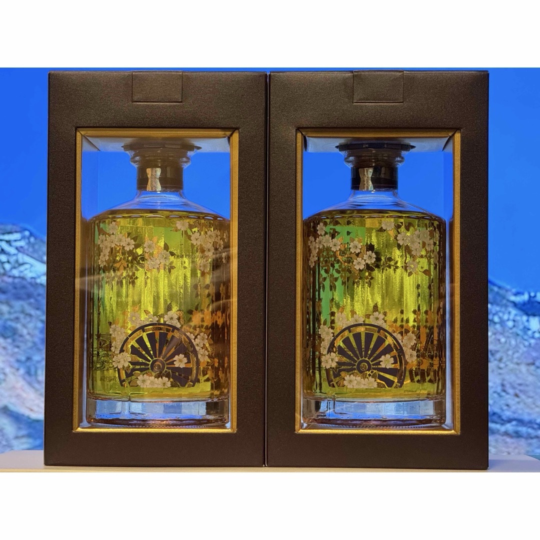 サントリー響ジャパニーズハーモニー マスターズセレクト意匠ボトル2本