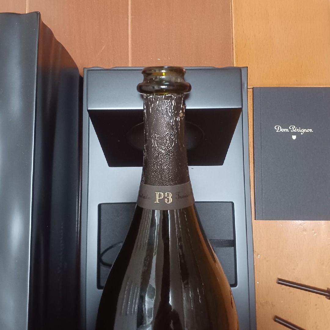 ドンペリ空瓶 P3 1992 ドンペリニヨン P3 1992年 木箱 ケース付き