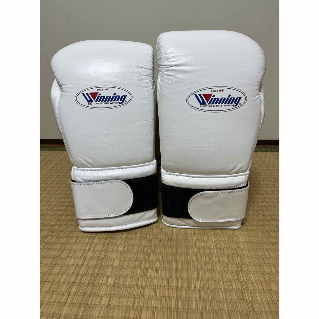Winning ボクシンググローブ 12 oz ホワイトソフトタイプ Winning