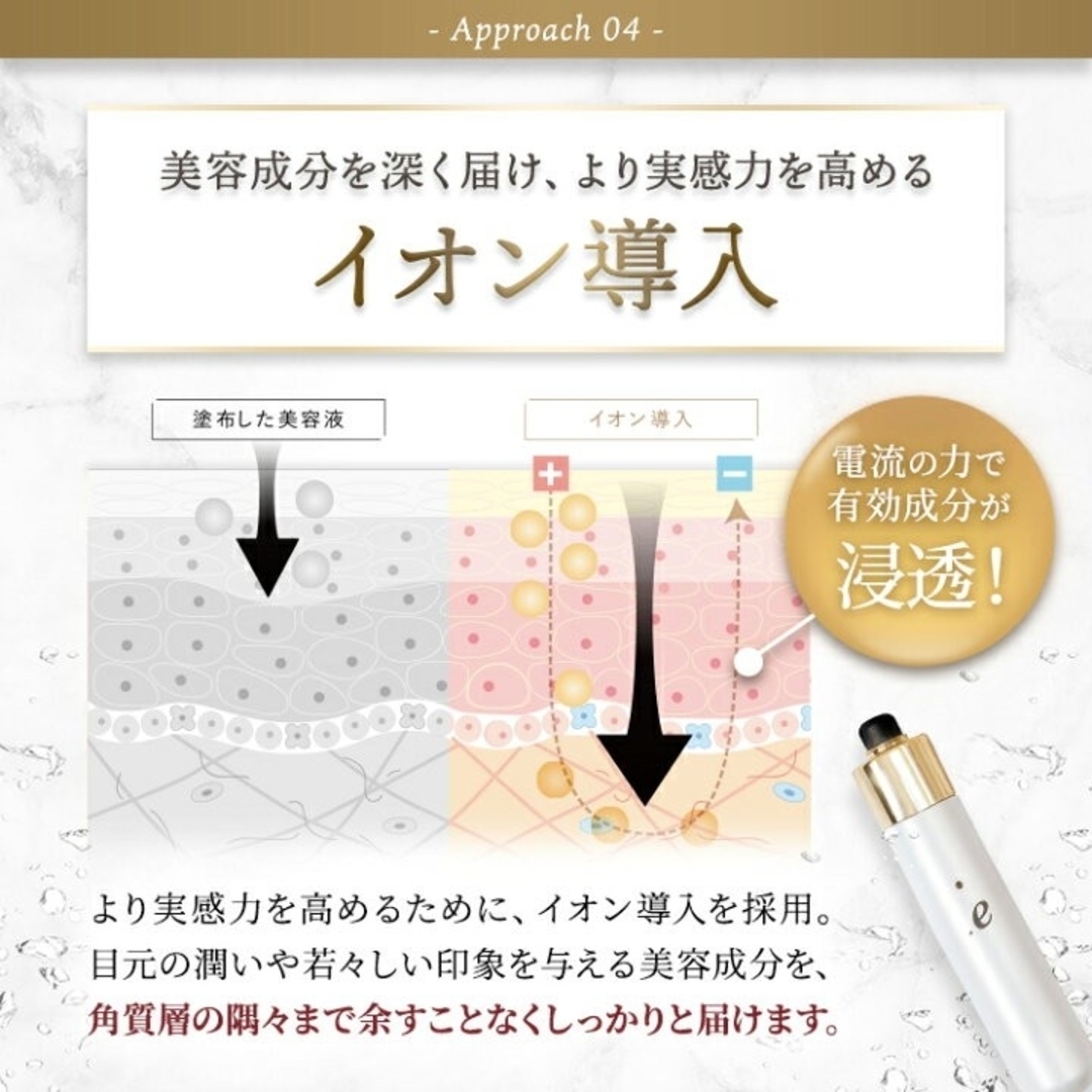 ドットイー 目元専用美顔器 眼精疲労