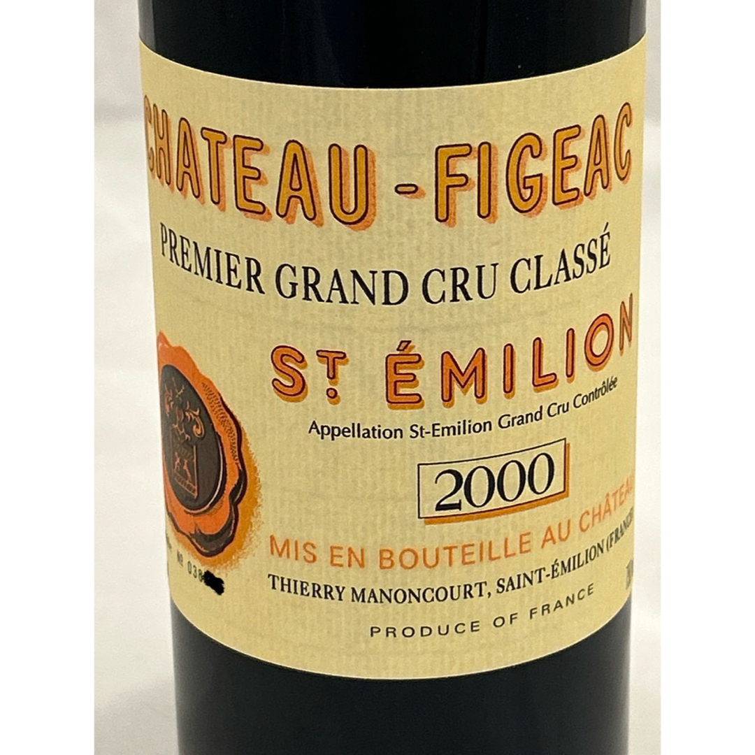 希少】シャトー・フィジャック 2000 / Chateau Figeac