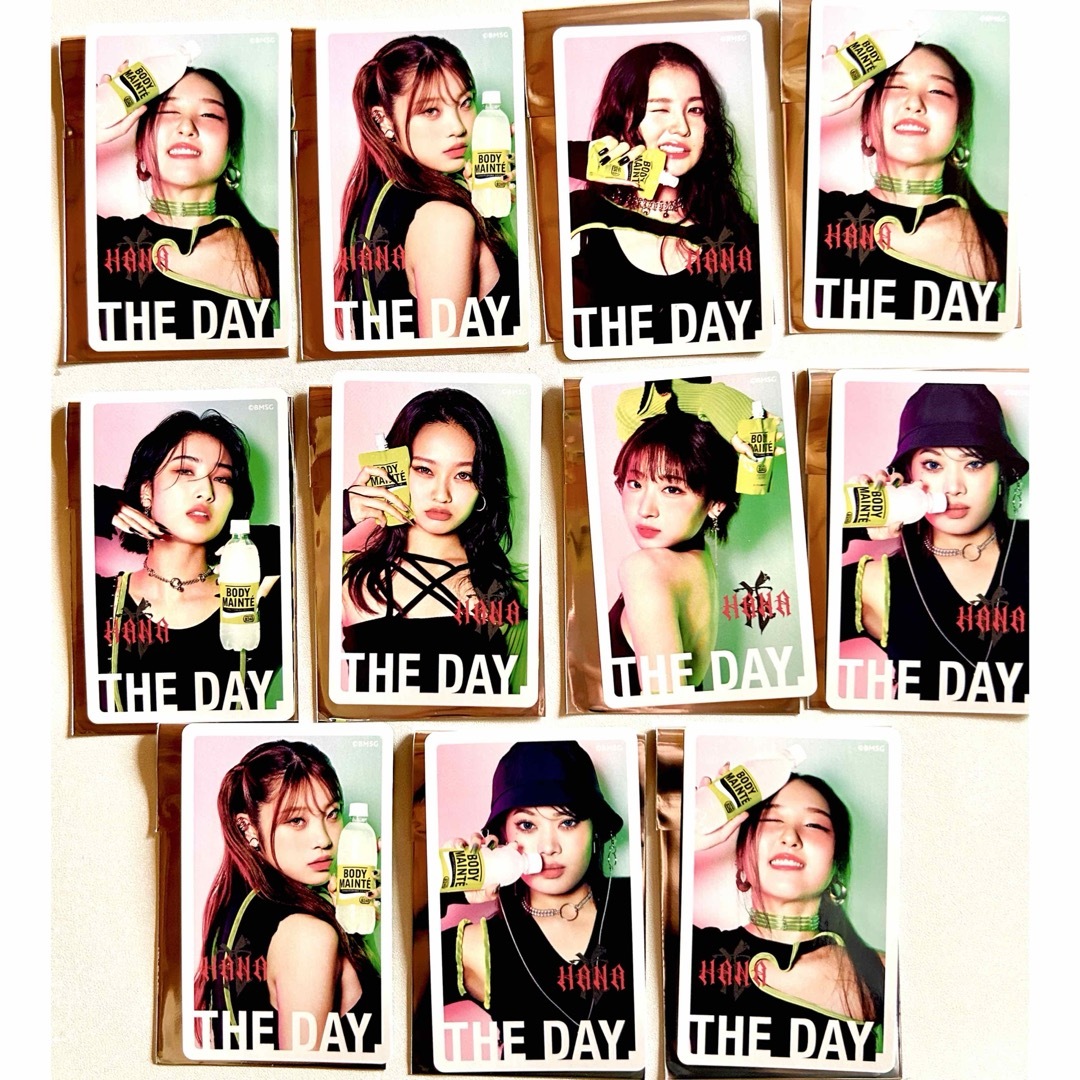 HANA ノノガ ボディメンテ トレカ ホログラム JISOO ジス