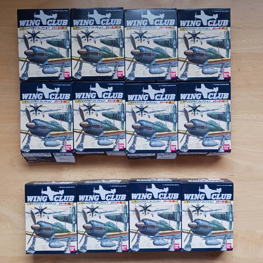 1/144 ウィングクラブ パート2 フルコンプ 12機