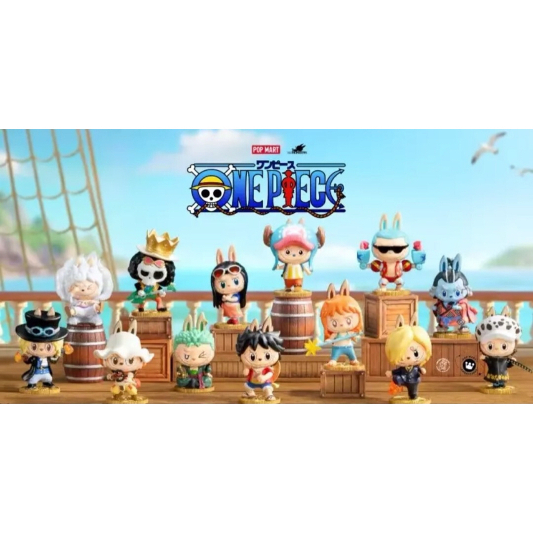 POP MART】labubu x ONE PIECE ラブブ&ワンピース POP MART】labubu x