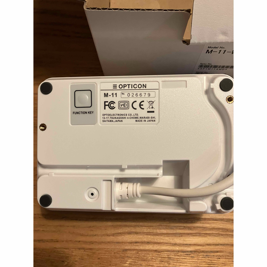 M-11-WHT-USB バーコードリーダー