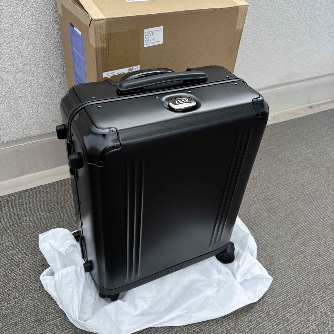 新品 ゼロハリバートン アルミ スーツケース ブラック 39L
