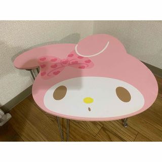 マイメロディ テーブル 折り畳み サンリオ フラットくん いちご柄