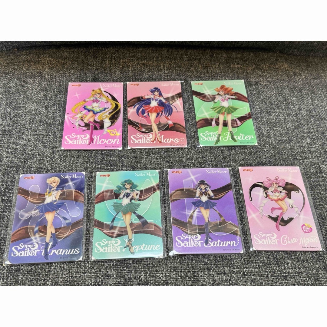 セーラームーン セーラームーン 明治 コラボ クリアカード