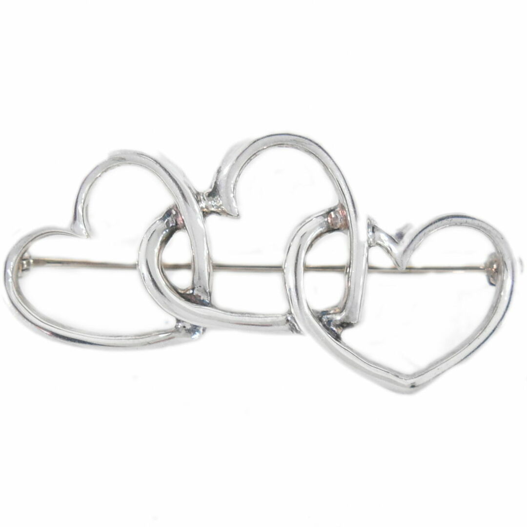 Tiffany&Co. TIFFANY ティファニー トリプルハート ブローチ