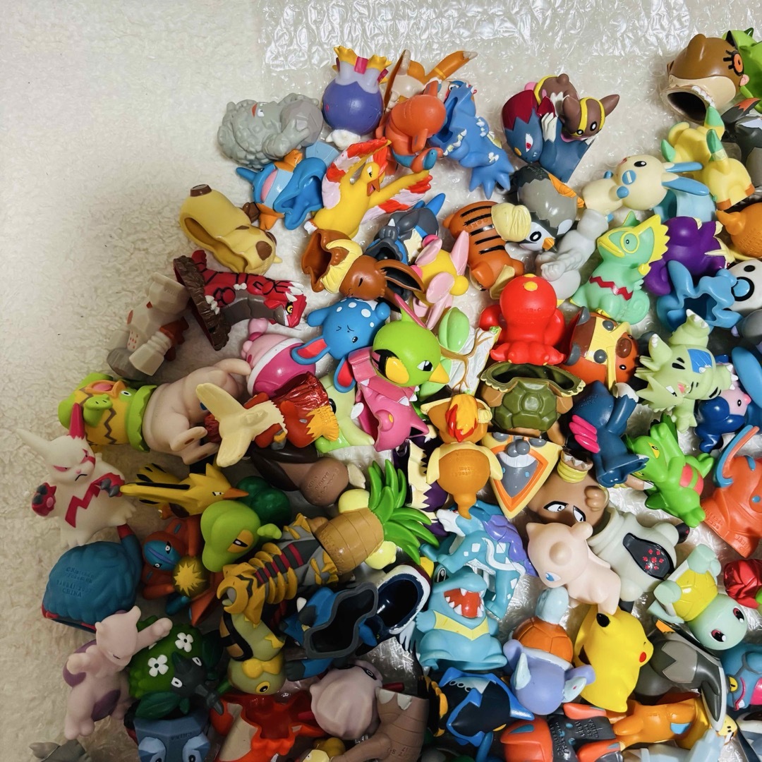 ポケモン指人形 45+11体セット 伝説 幻 初代御三家 ポケモン指人形 45+