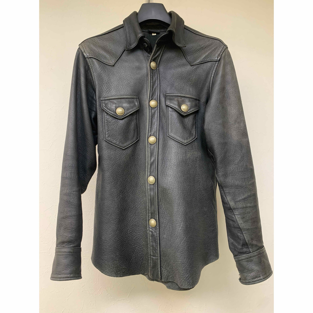 REDMOON レッドムーン DEER SKIN ディアスキン レザーシャツ REDMOON