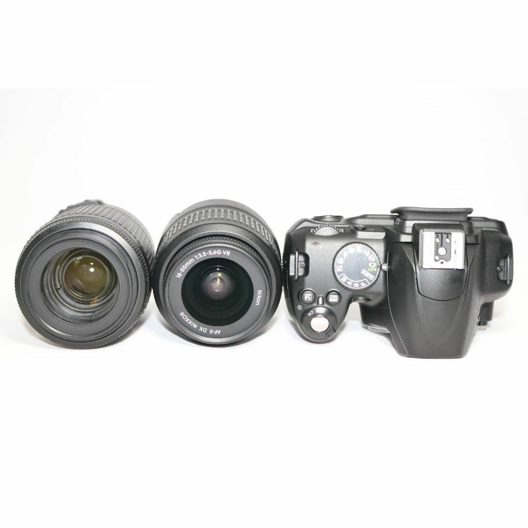 ⭐初心者におすすめ⭐望遠レンズキット Nikon D3000 スマホ転送OK