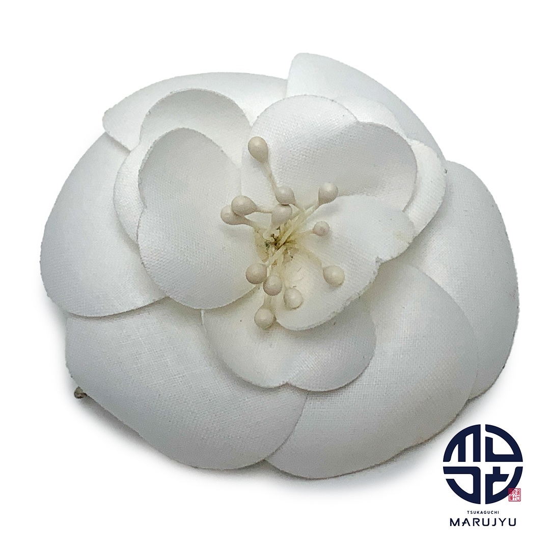 シャネルカメリアコサージュブローチ CHANEL シャネル カメリア