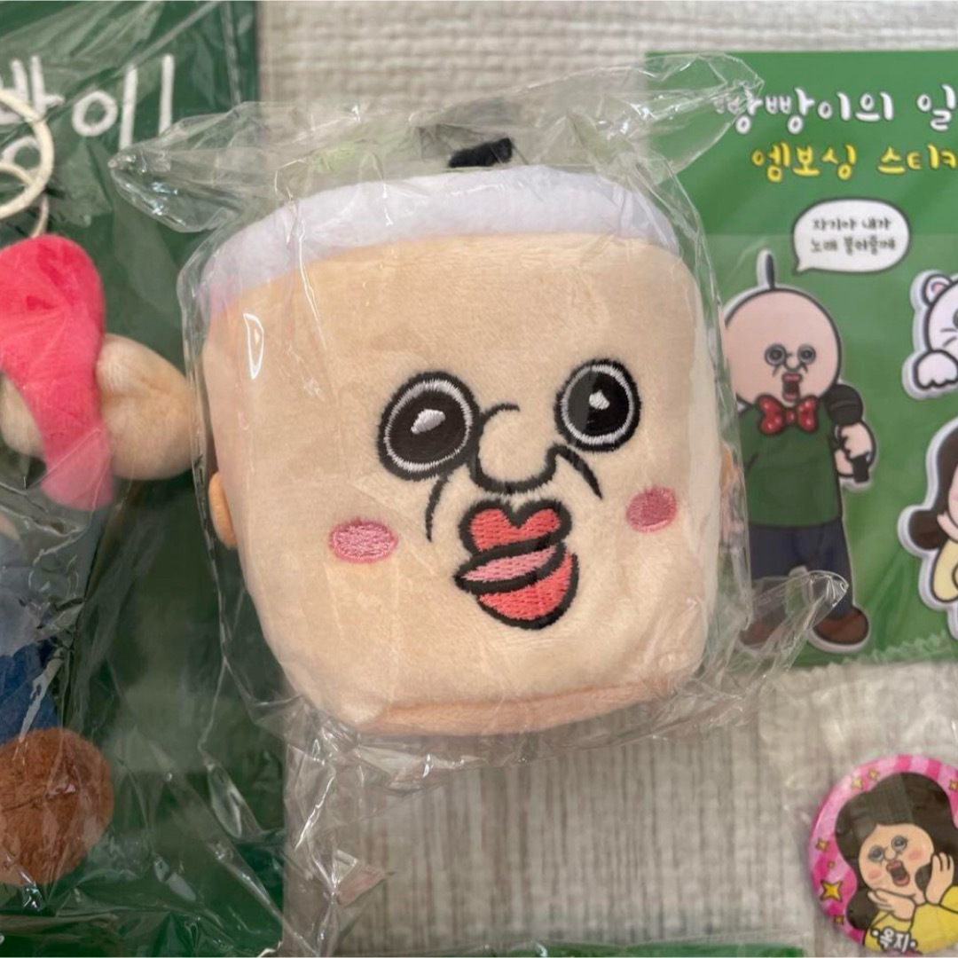 韓国 パンパンイ パンパンくんの日常 サーティーワン キーホルダー バッグ