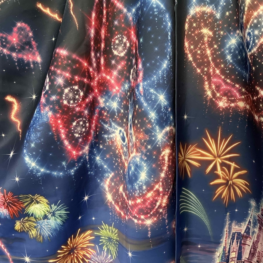 ディズニーリゾート カーテン 花火 夜空 ディズニーリゾート 夜空 花火