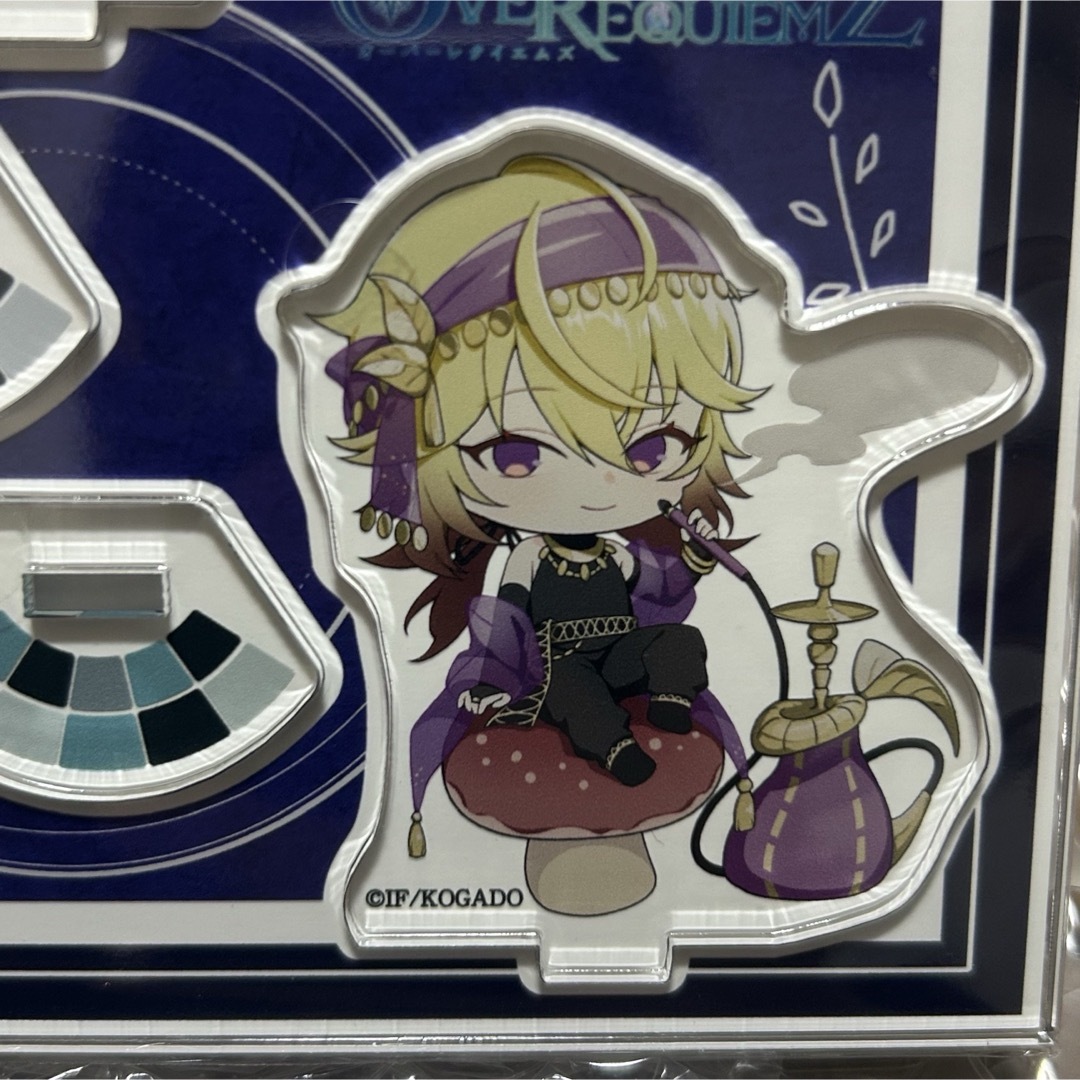 OVER REQUIEMZ オバレク モリィ 缶バッジ アクスタ OVER REQUIEMZ 缶