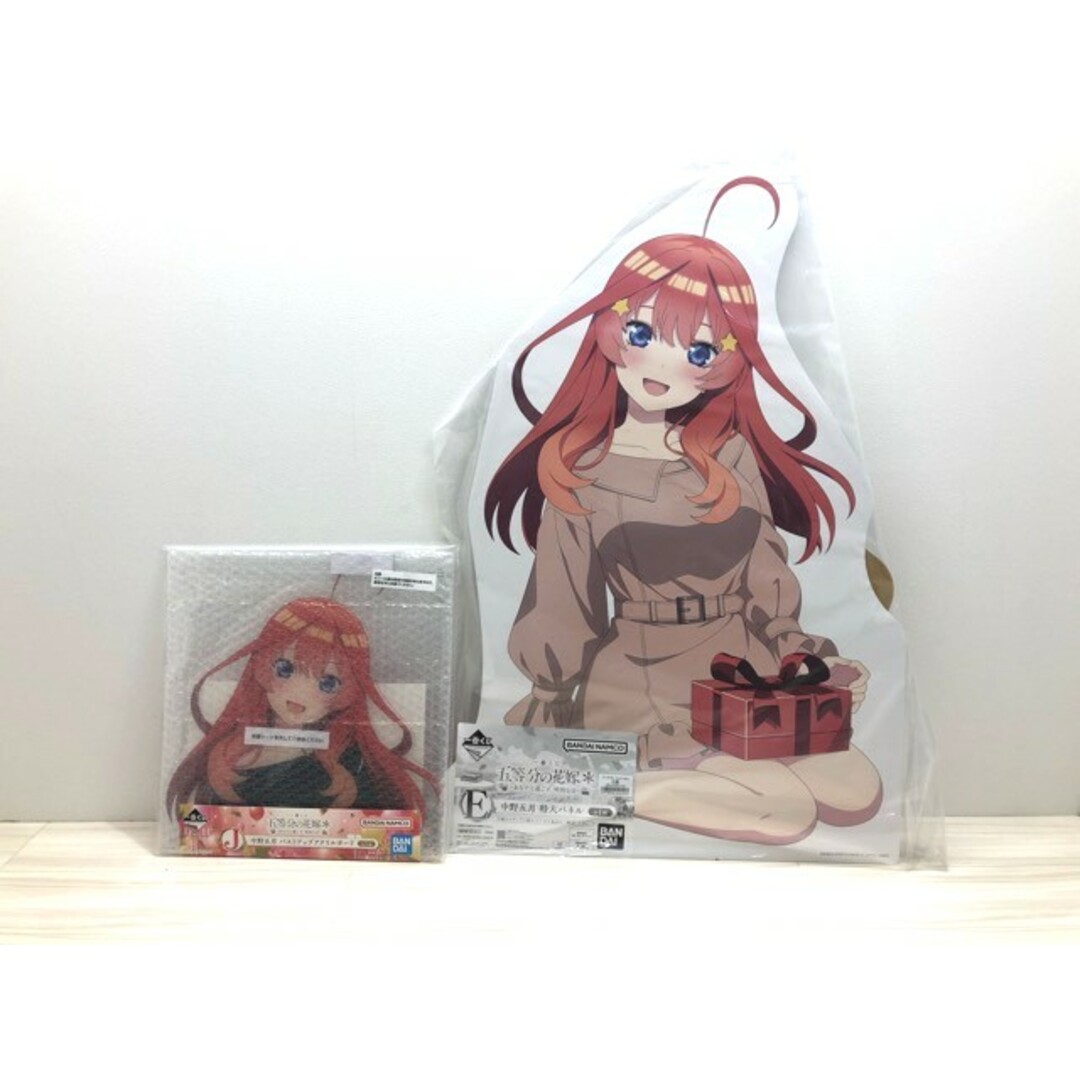 五等分の花嫁 一番くじ 特大パネル アクリルボード 中野五月セット