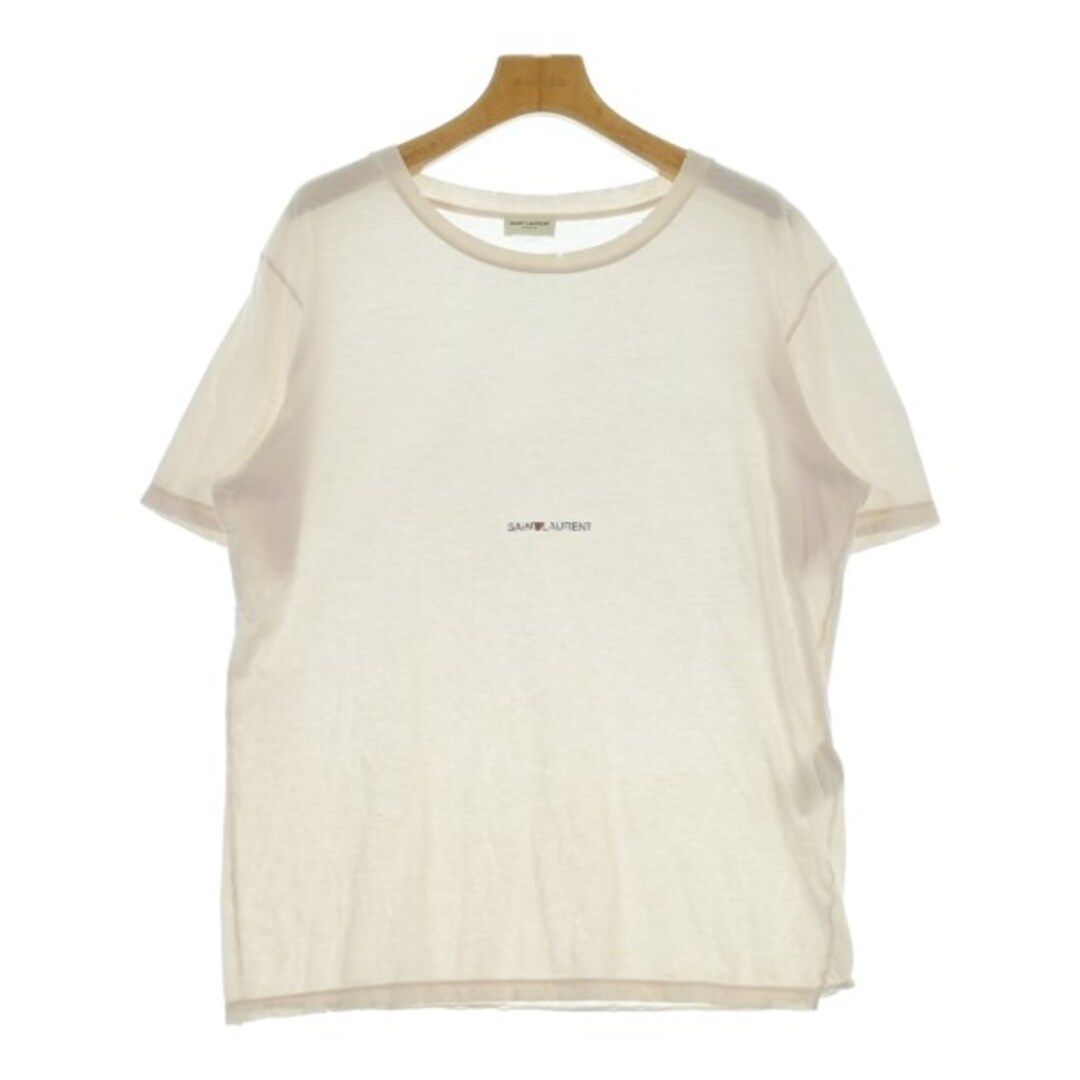 SAINT LAURENT PARIS Tシャツ・カットソー XS ピンク系 【古着】【中古】