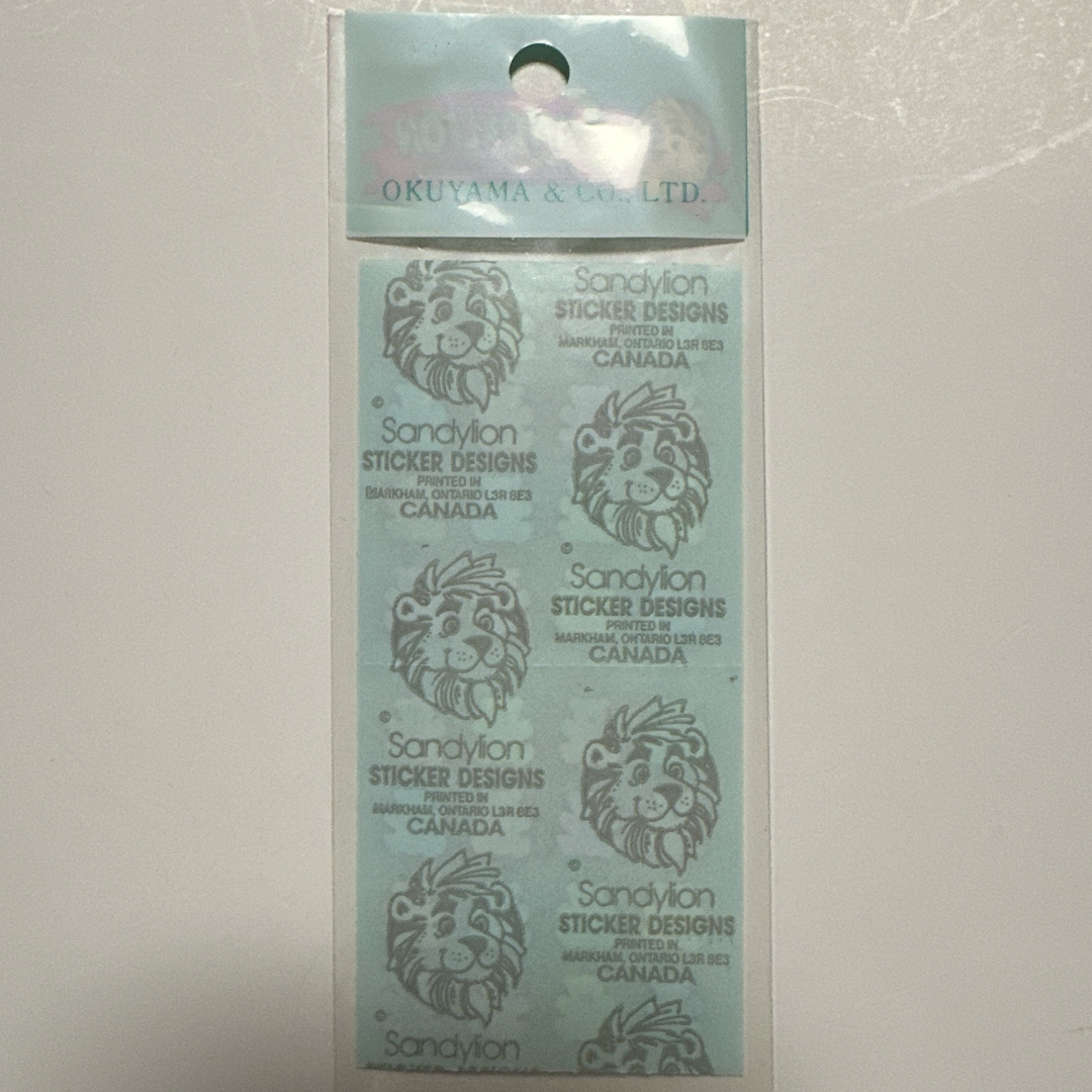 SandyLion サンディライオン ステッカー アニマル オーロラ 希少 平成