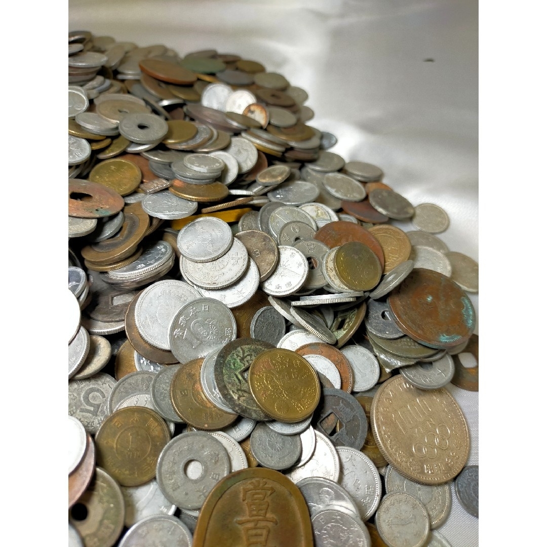 古銭まとめ 無選別 約7.2kg