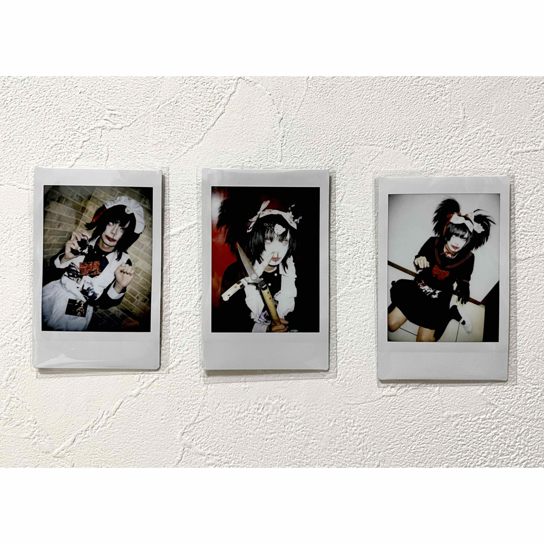 鮮血A子ちゃん チェキ 滅多刺しひろくん6枚+集合1枚 鮮血