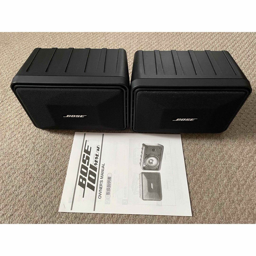良品】BOSE 101MM シリアル連番鳥マークスピーカー