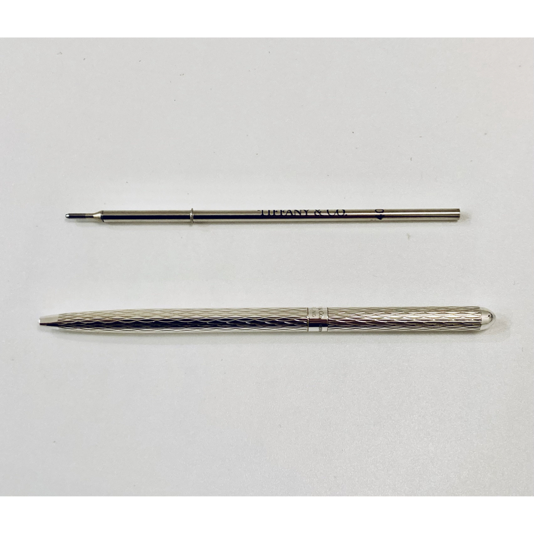 ドイツ製◇ティファニー 純銀ボールペン スターリングシルバー