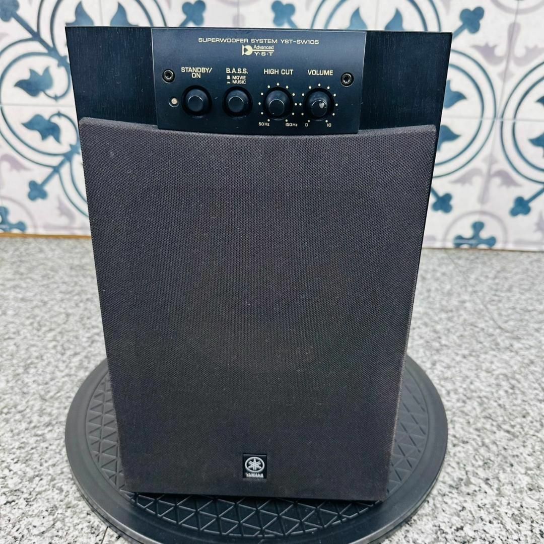 YAMAHA ヤマハ YST-SW105 SUPERWOOFER サブウーファー 程度良 美品