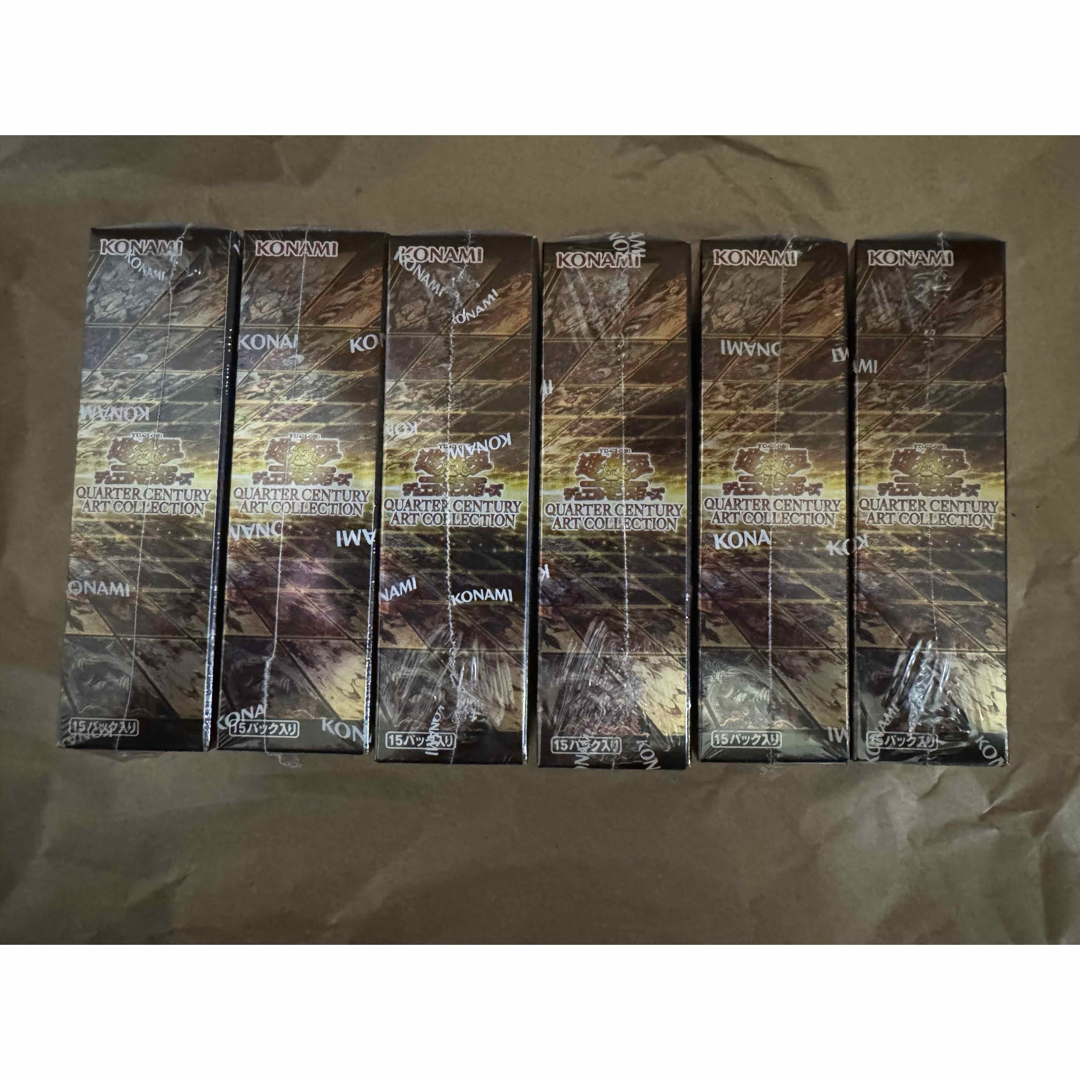 遊戯王 - 遊戯王OCG クォーターセンチュリーアートコレクション 6BOX