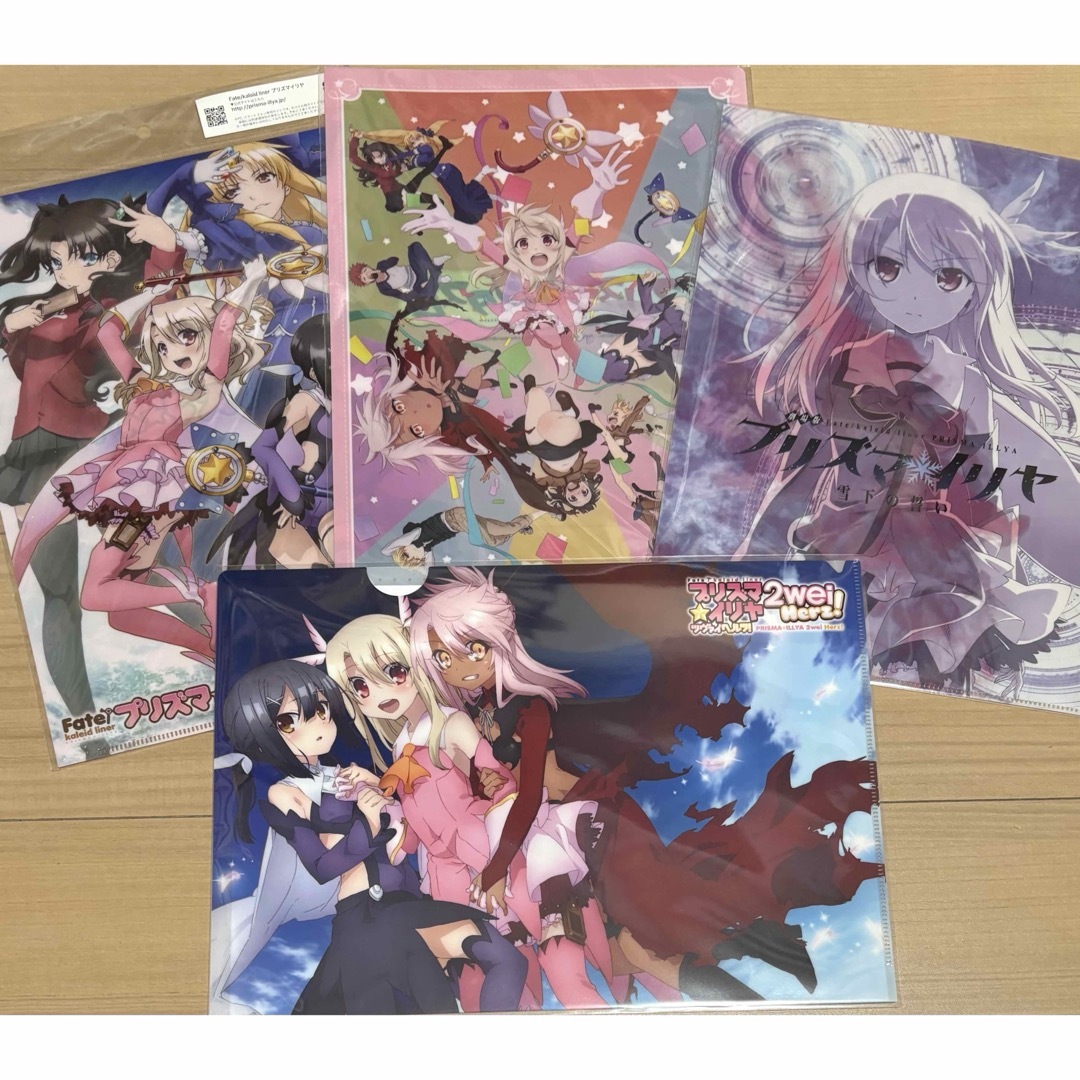 Fate/kaleid liner プリズマ☆イリヤ クリアファイル 4種の通販 by