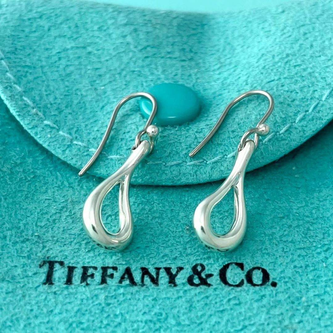ティファニー オープン ティアドロップ ピアス シルバー 925 NC2fe