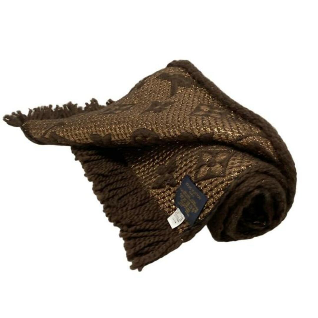 LOUIS VUITTONルイヴィトン国内正規ロゴマニアモノグラムマフラー