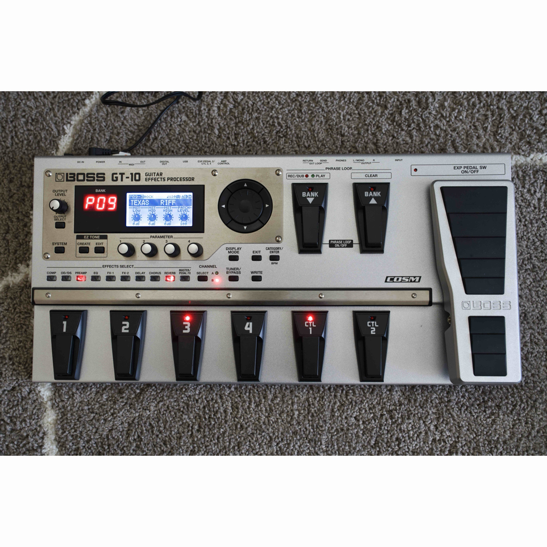 BOSS GT-10 ギターマルチエフェクター