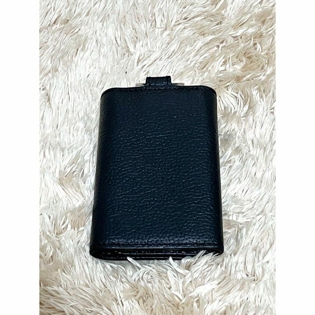 配送 A.P.C. レザーキーケース 黒 A.P.C. レザーキーケース 黒 【公式