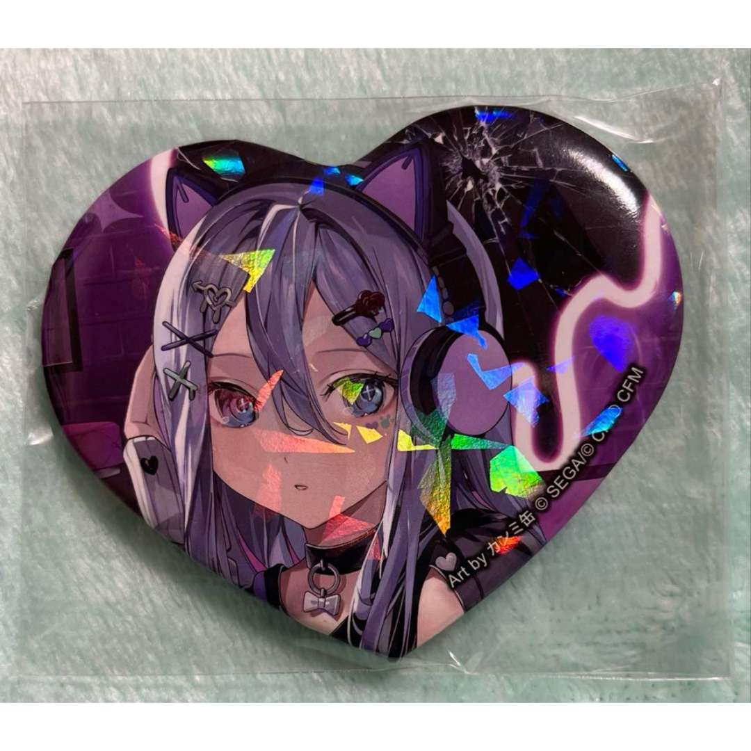 プロセカ 宵崎奏 ハート 缶バッジ 40点 SEGA - プロセカ 宵崎奏
