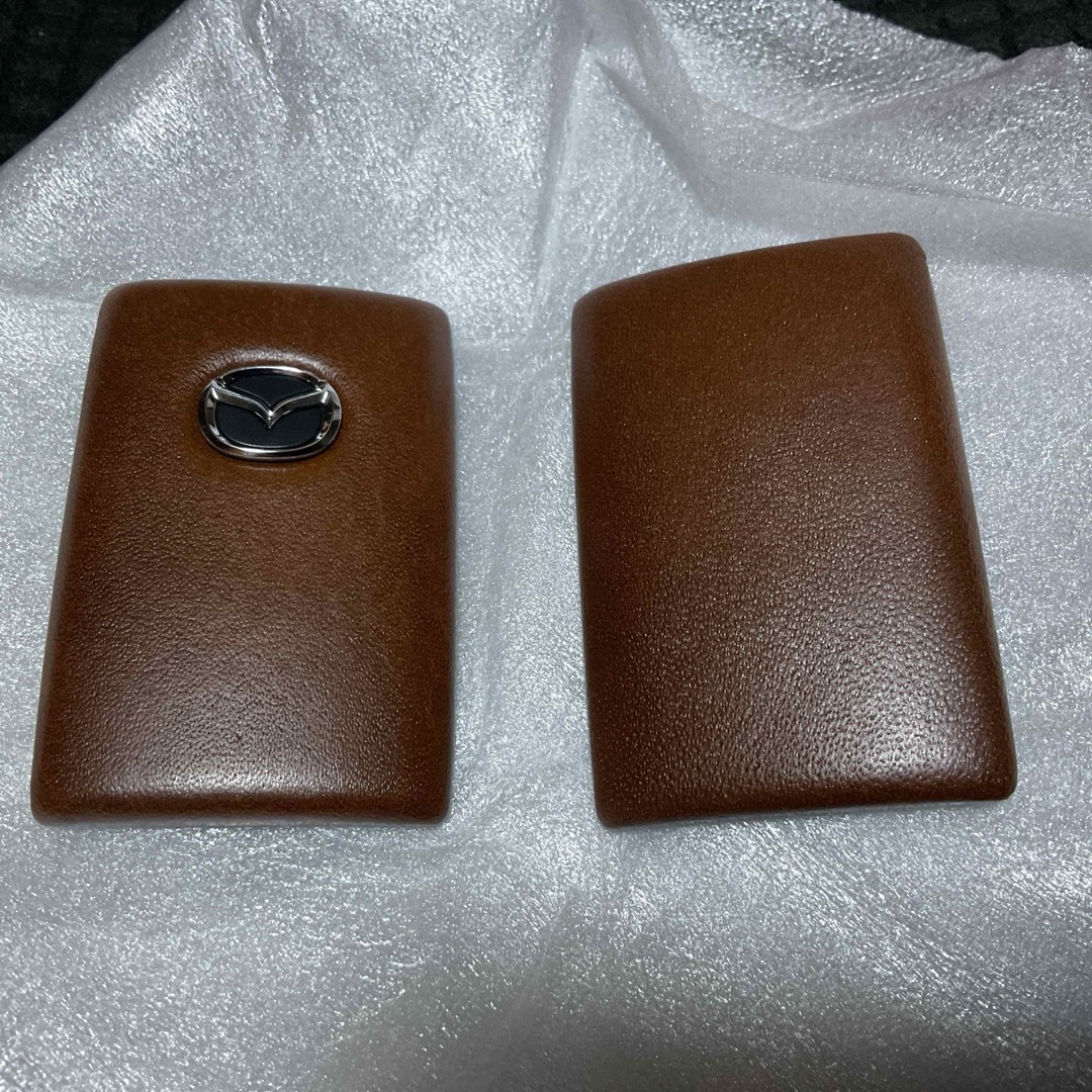マツダ - 新品未使用 マツダ セレクティブキーシェル(レザーブラウン