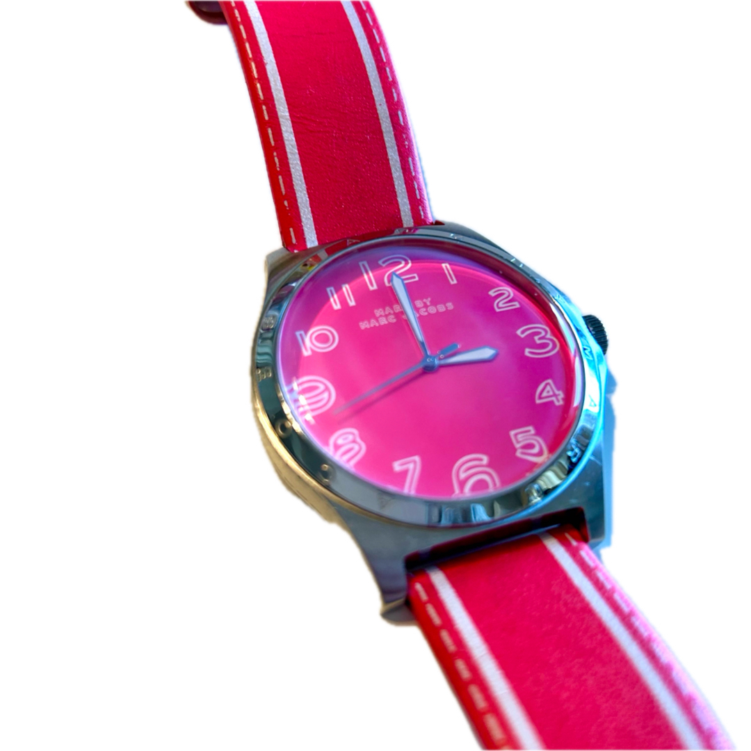 THE MARC JACOBS チェーンウォッチ ゴールドブルー【電池切れ】 THE