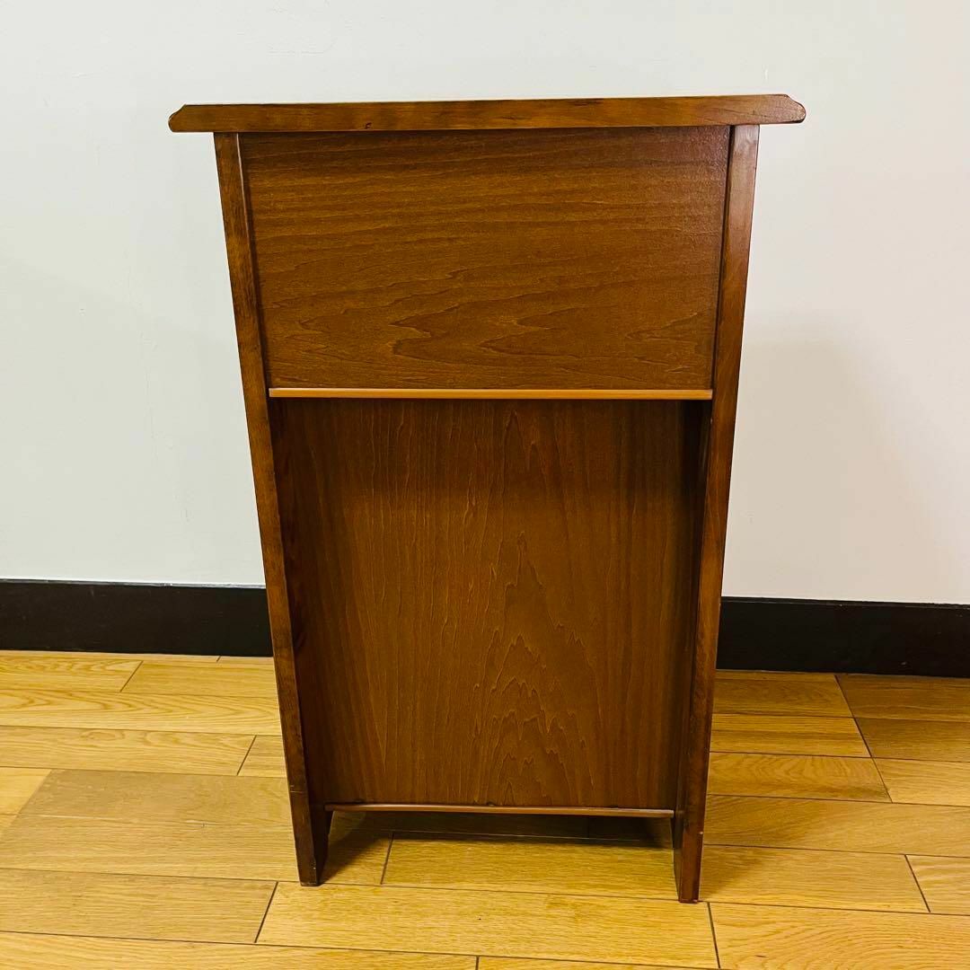 あと1000円値引き☆昭和レトロ アンティーク ラタンの両引き出し付き