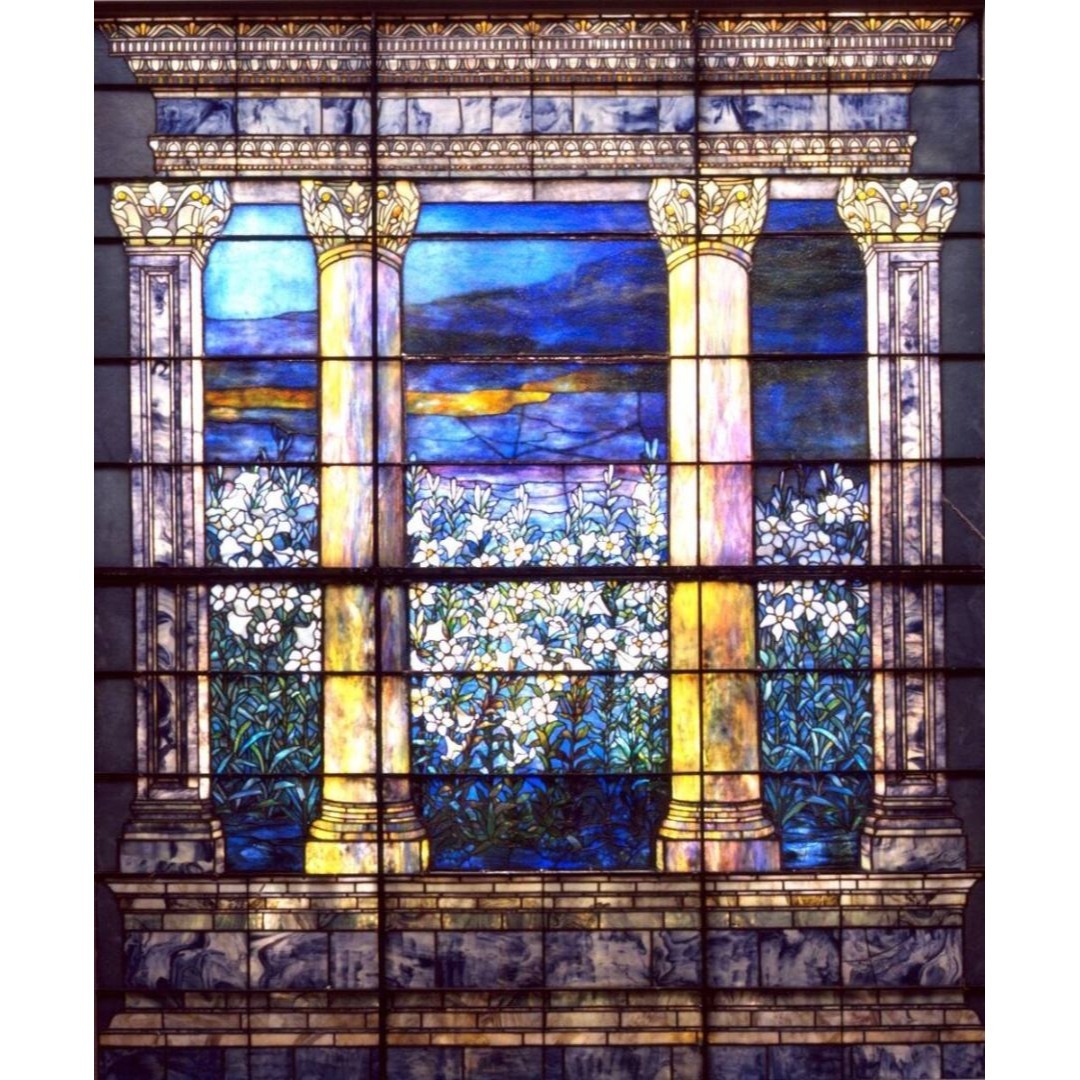 セント・ジョン・ザ・ディヴァイン大聖堂 バラ窓 ステンドグラス