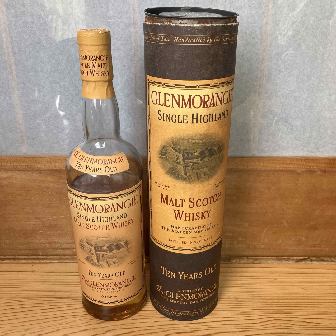 希少・未開栓】GLENMORANGIE グレンモーレンジィ 10年 旧ボトル 未開封