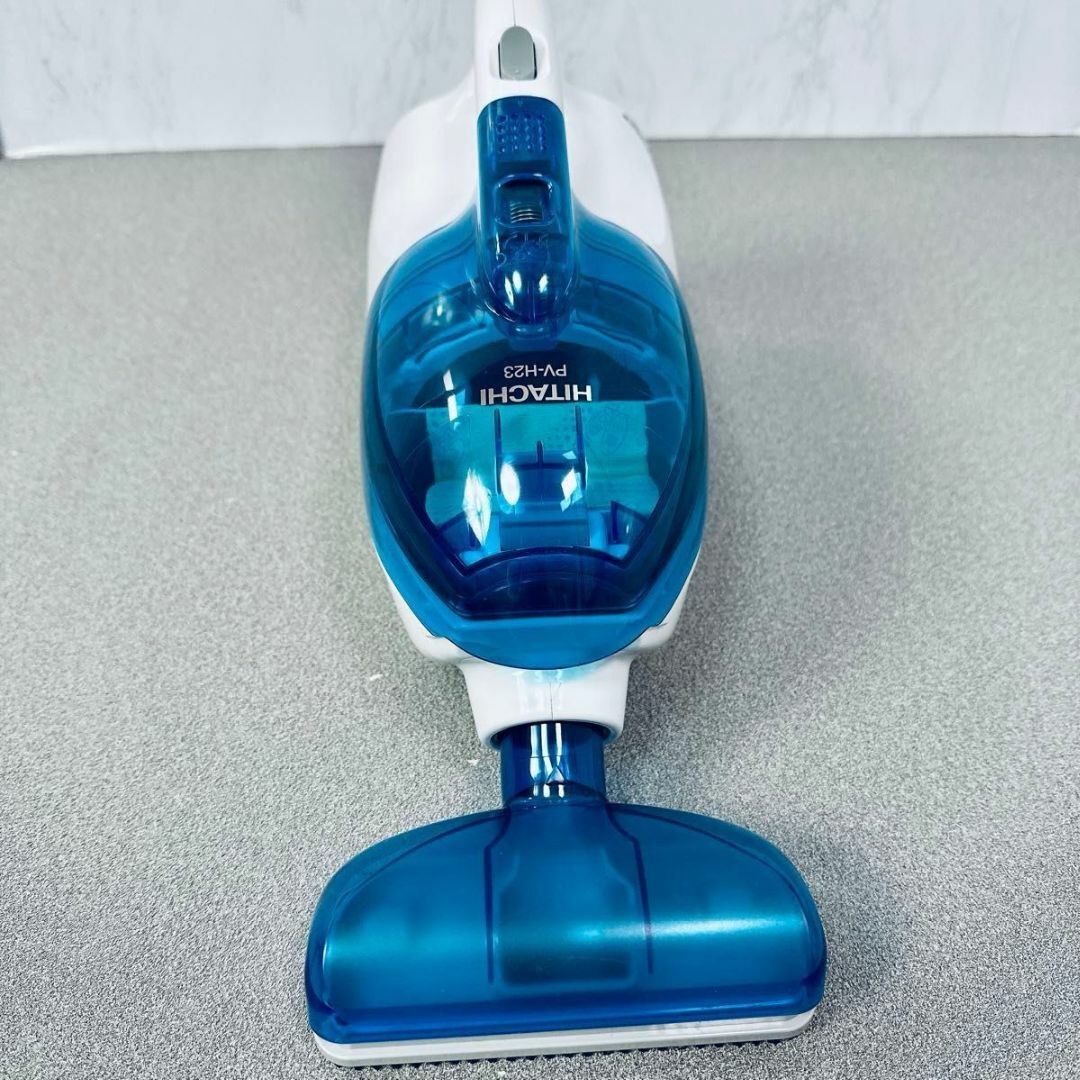 HITACHI 掃除機 PV-H23 ホワイト/ブルー HITACHI コンパクト掃除機
