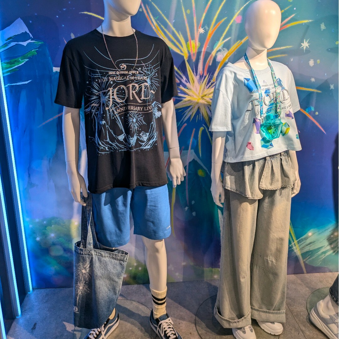 Mrs.GREEN APPLE FJORD デニムトートバッグ&シャボン玉 Mrs.GREEN