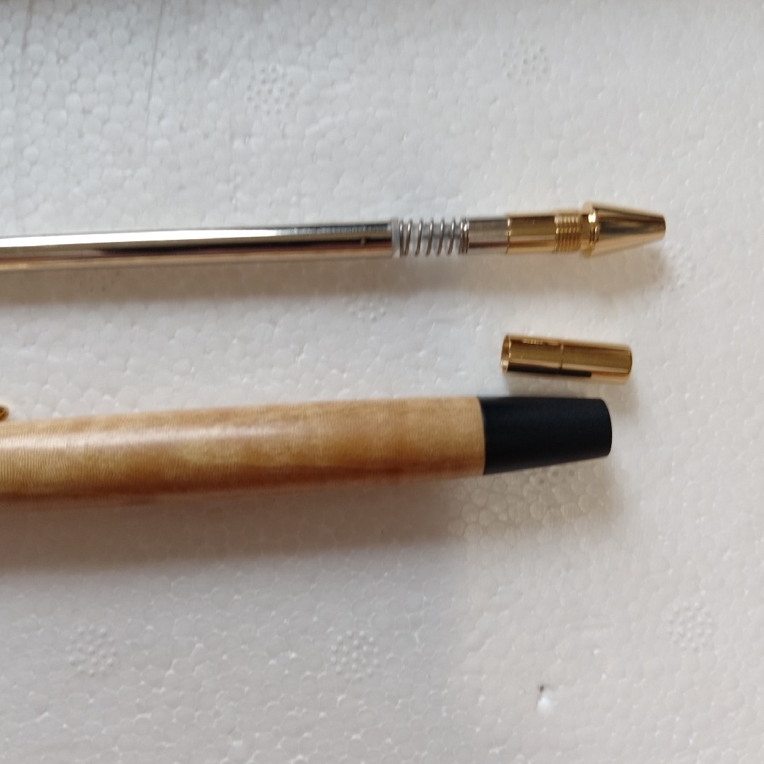 野原工芸 栃縮 シャープペンシル 可動式口金 新品未使用】野原工芸旧型