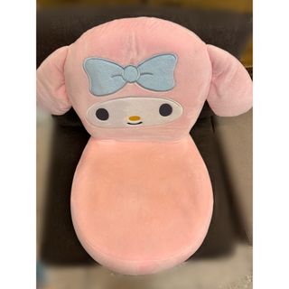 サンリオ マイメロ 座椅子 ピンク 水玉模様 サンリオ マイメロ 座椅子