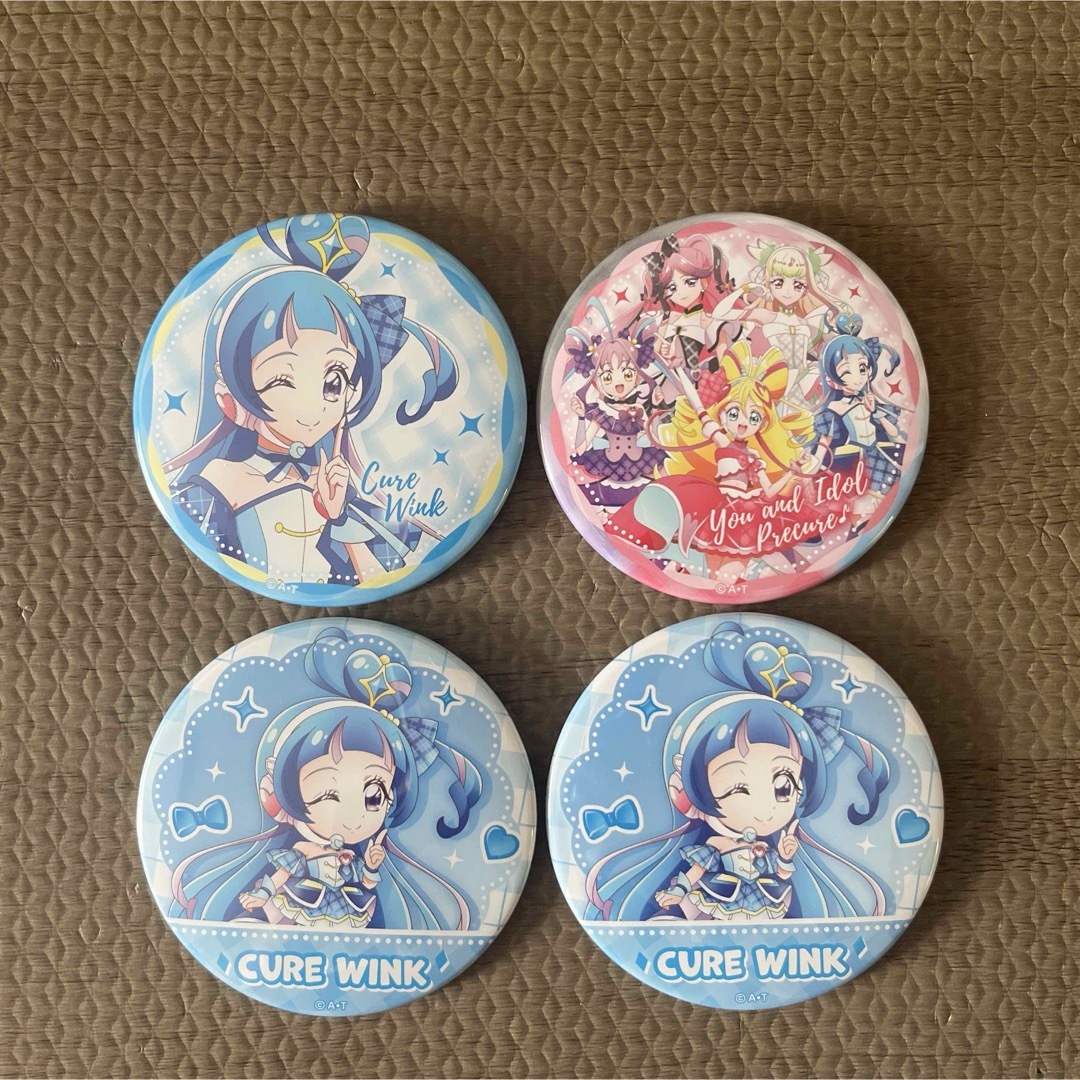 2024 キュアドリーム 主人公 缶バッジ プリキュア展 まとめ売り 14個