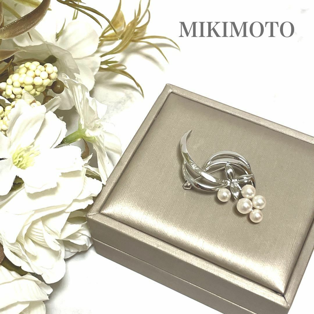 MIKIMOTO ミキモト 真珠 ブローチ 皇室御用達
