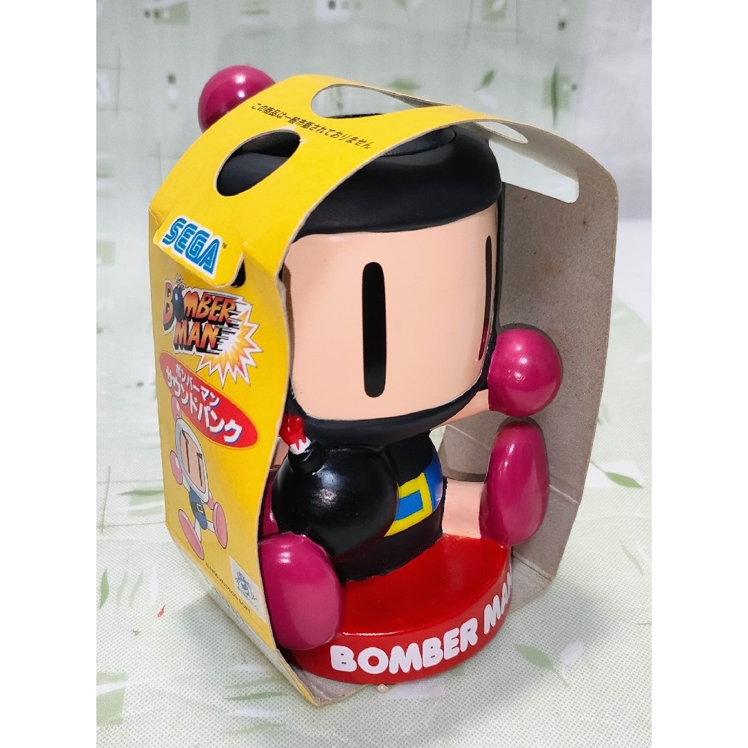 ボンバーマン 貯金箱 ソフビ約30㎝ 2025年最新】ボンバーマン貯金箱の