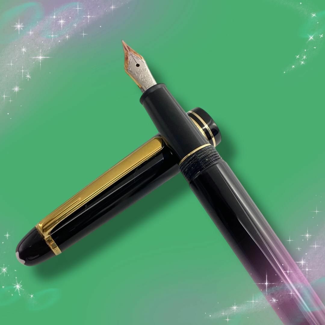 Montblanc マイスターシュテュック146 14K全金M 極美品 モンブラン