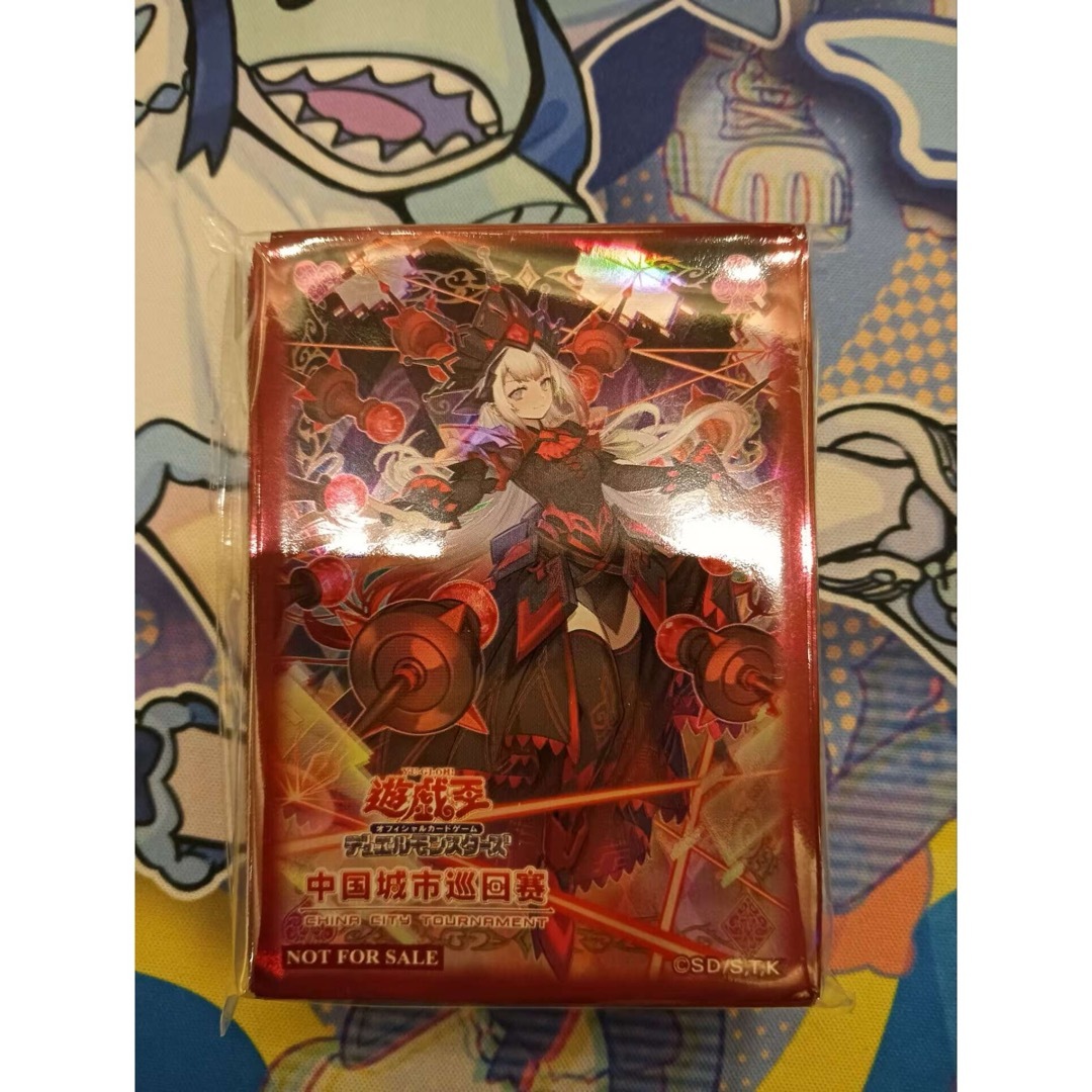 希少 遊戯王中国限定 M∀LICE＜Q＞RED RANSOMスリーブ （3） 遊戯王