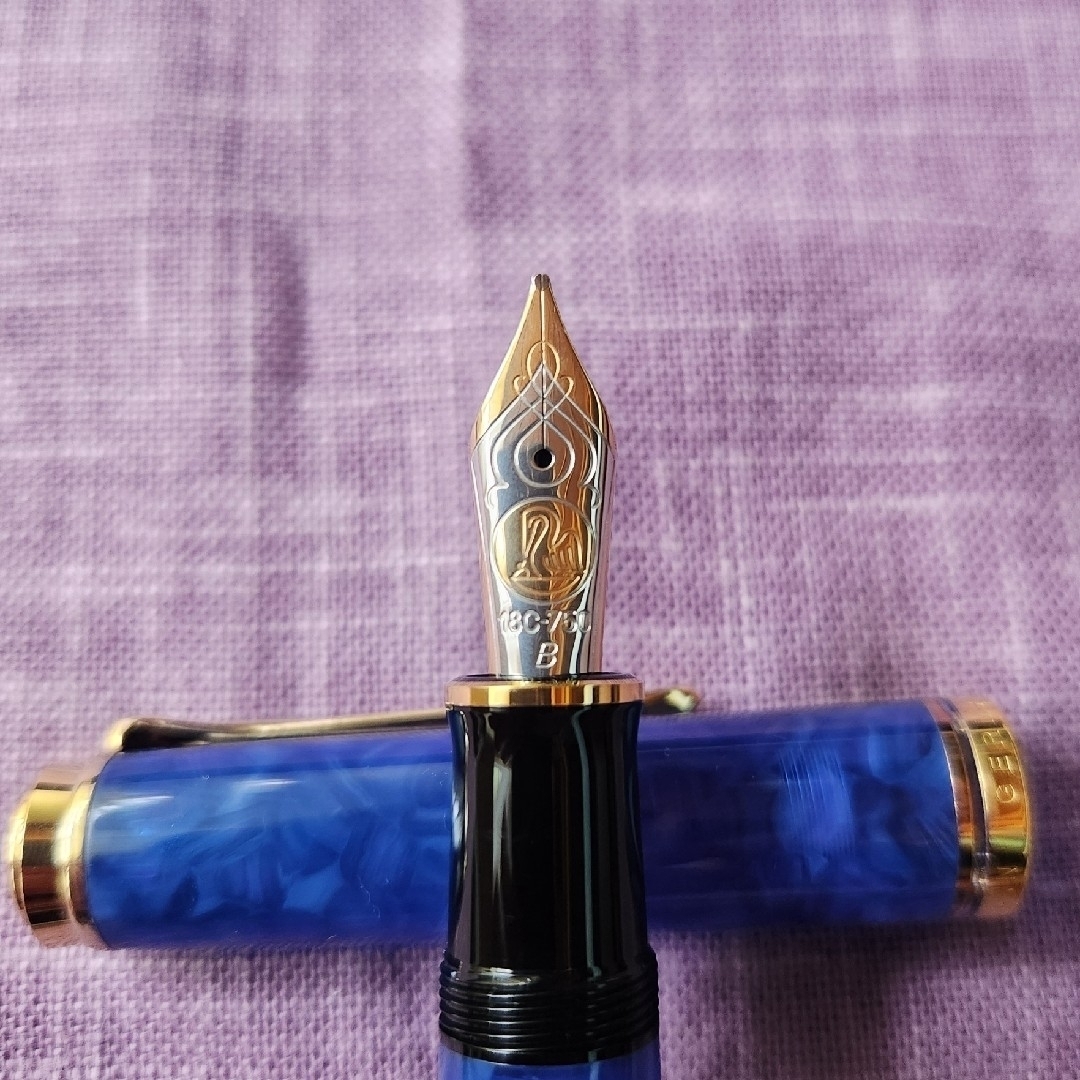 Pelikan - ペリカン 万年筆 スーベレーン M800 ブルー・オー・ブルー